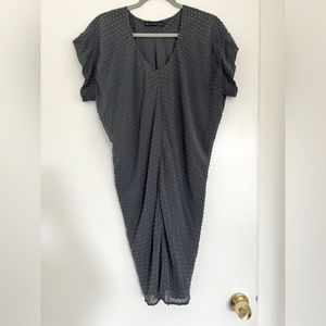 Vintage Balenciaga Silk Caftan Dress (Midi)